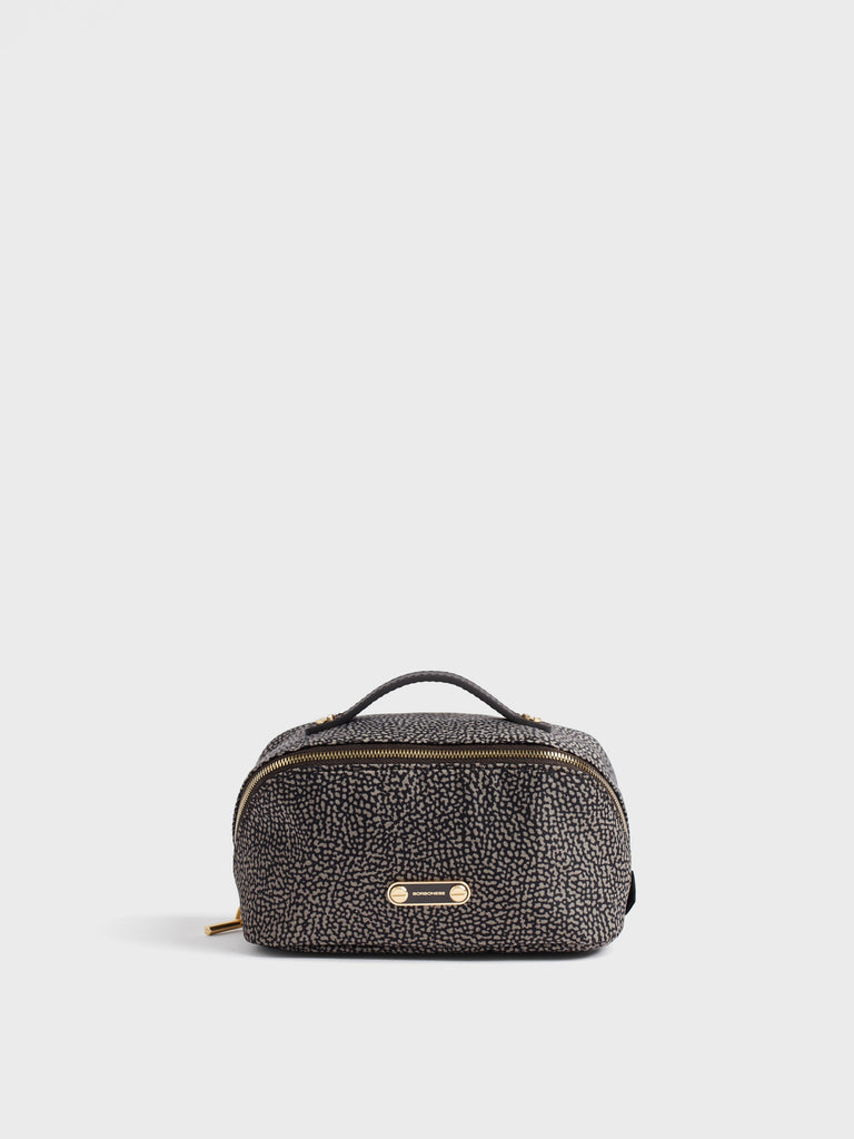 Beauty di Tessuto riciclato Op - BEAUTY CASE SMALL - Borbonese