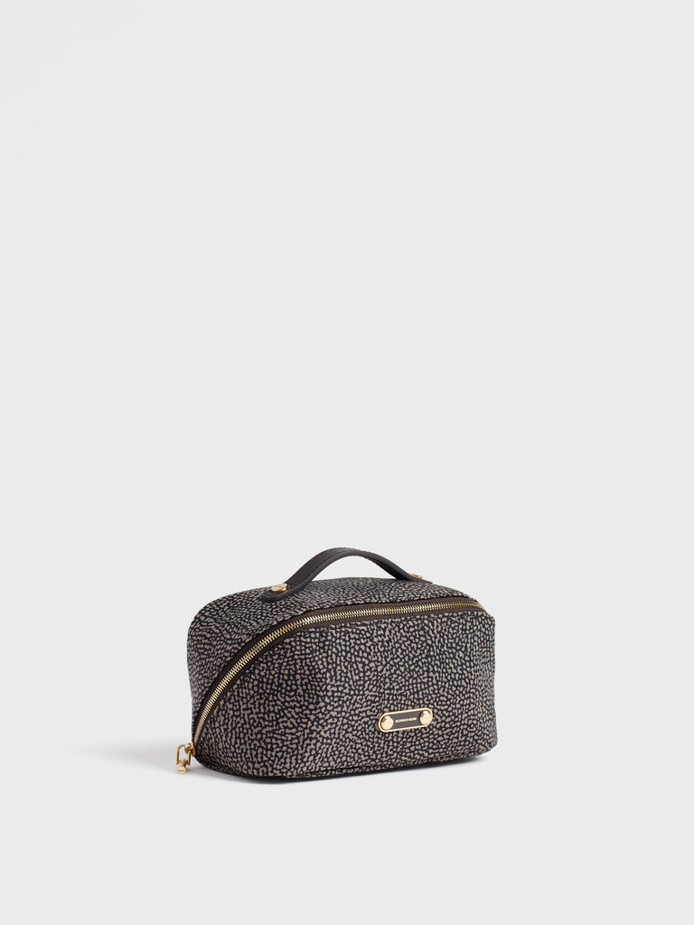Beauty di Tessuto riciclato Op - BEAUTY CASE SMALL - Borbonese