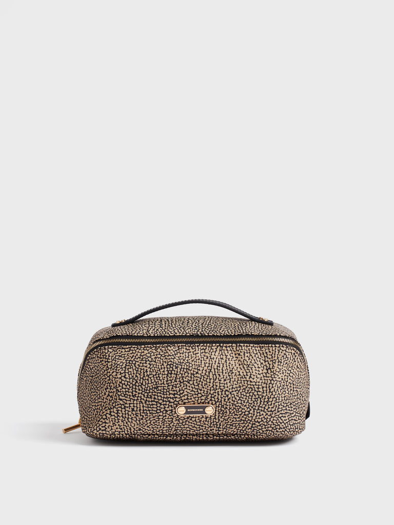 Beauty di Tessuto riciclato Op - BEAUTY CASE MEDIUM - Borbonese