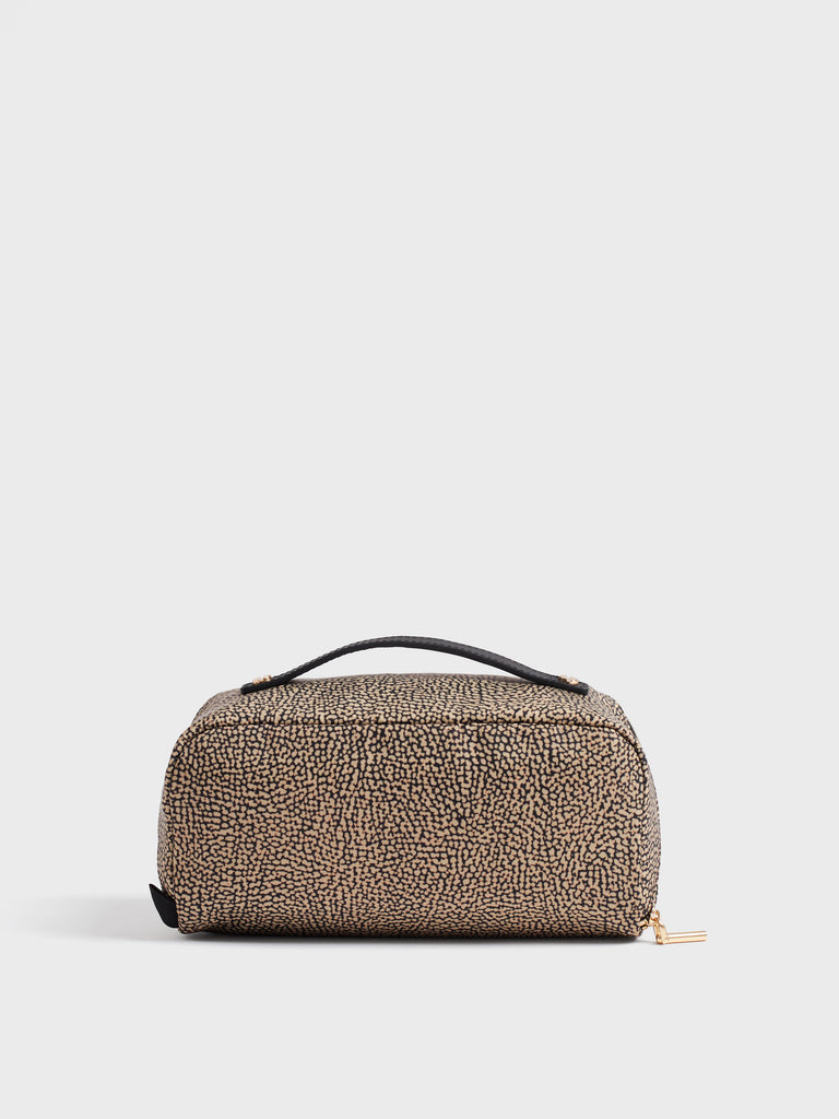 Beauty di Tessuto riciclato Op - BEAUTY CASE MEDIUM - Borbonese