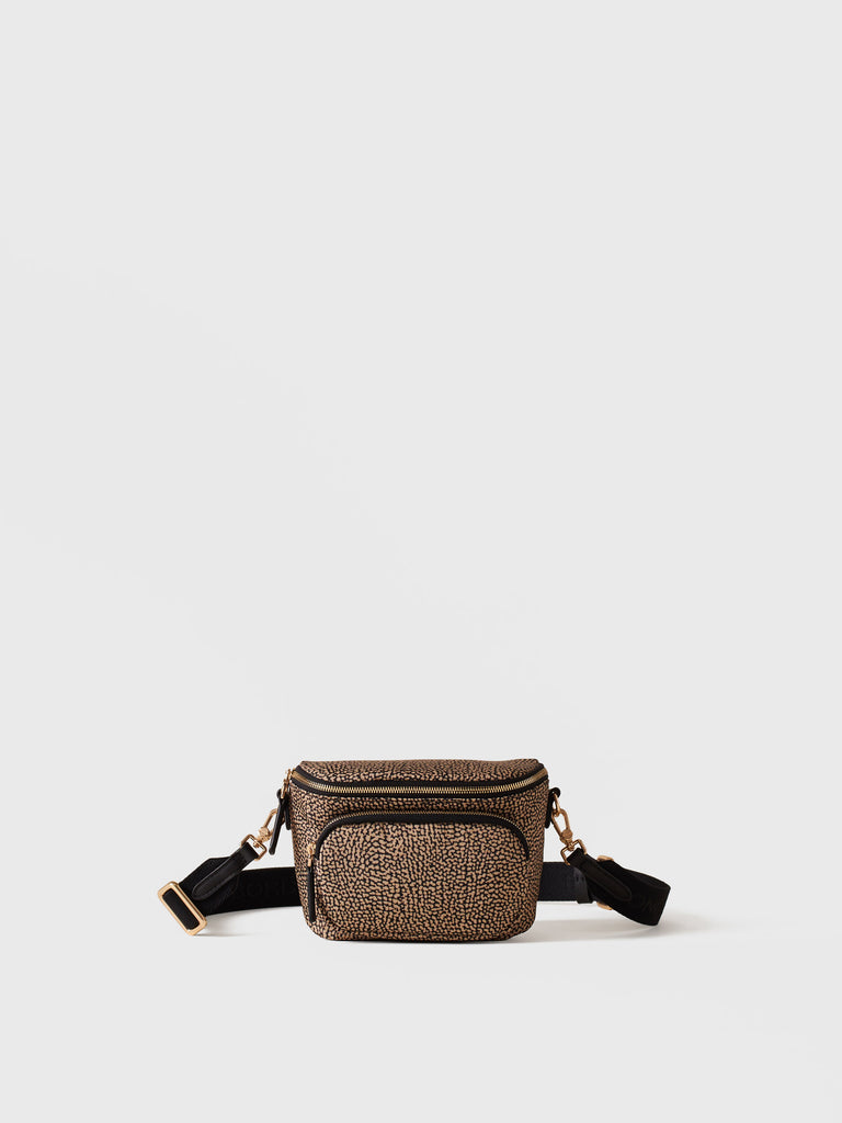 Op fabric waist bag - MINI WAIST BAG - Borbonese