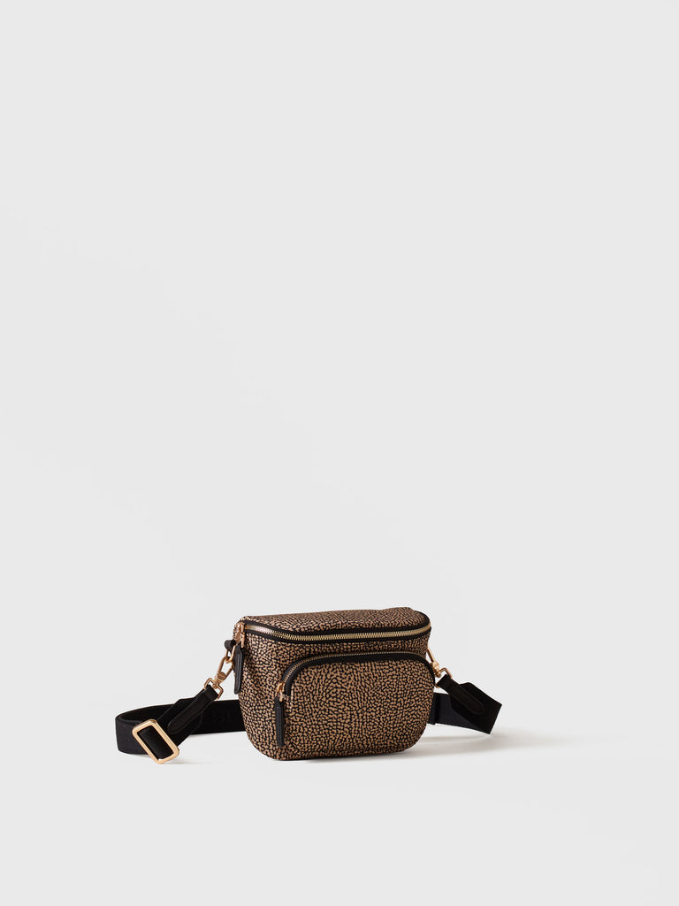 Op fabric waist bag - MINI WAIST BAG - Borbonese