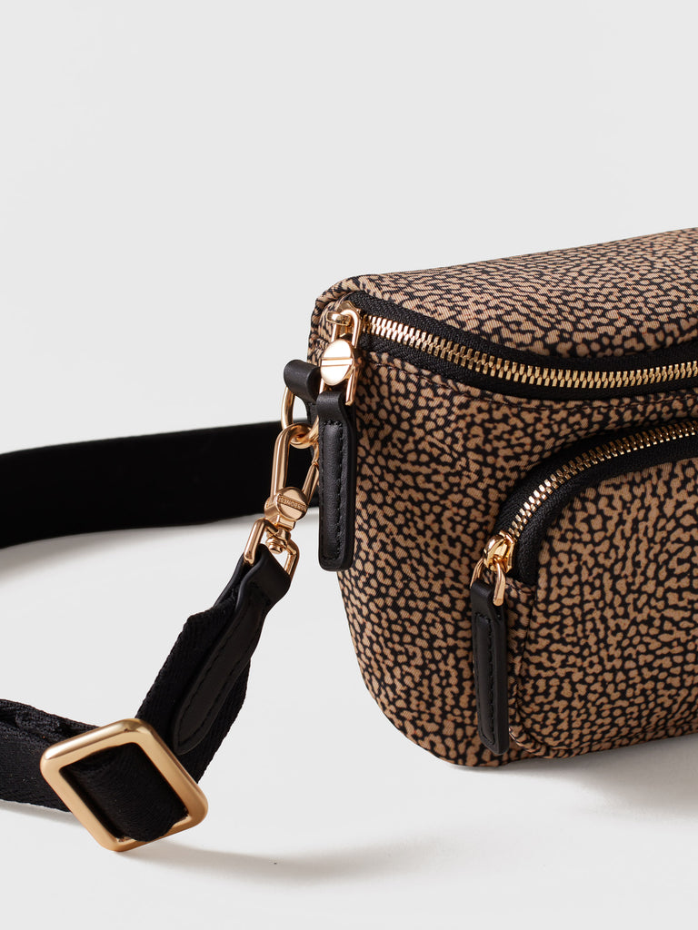 Op fabric waist bag - MINI WAIST BAG - Borbonese