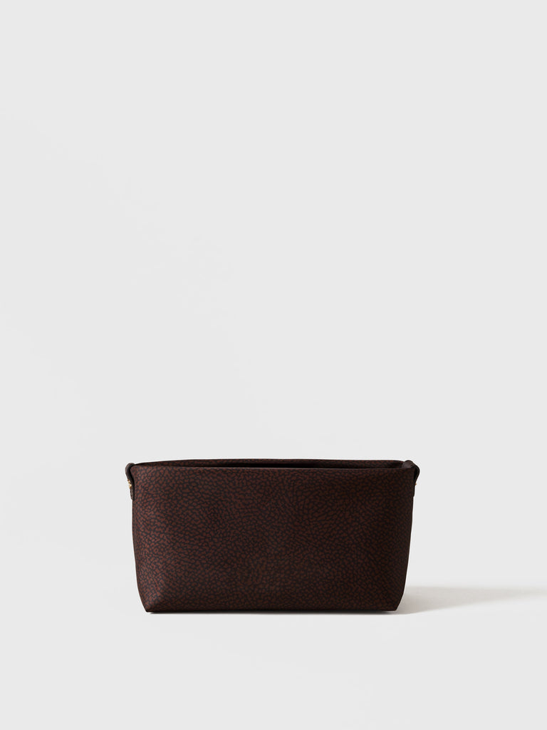 Op fabric and Leather - MEDIUM SACHET - Borbonese