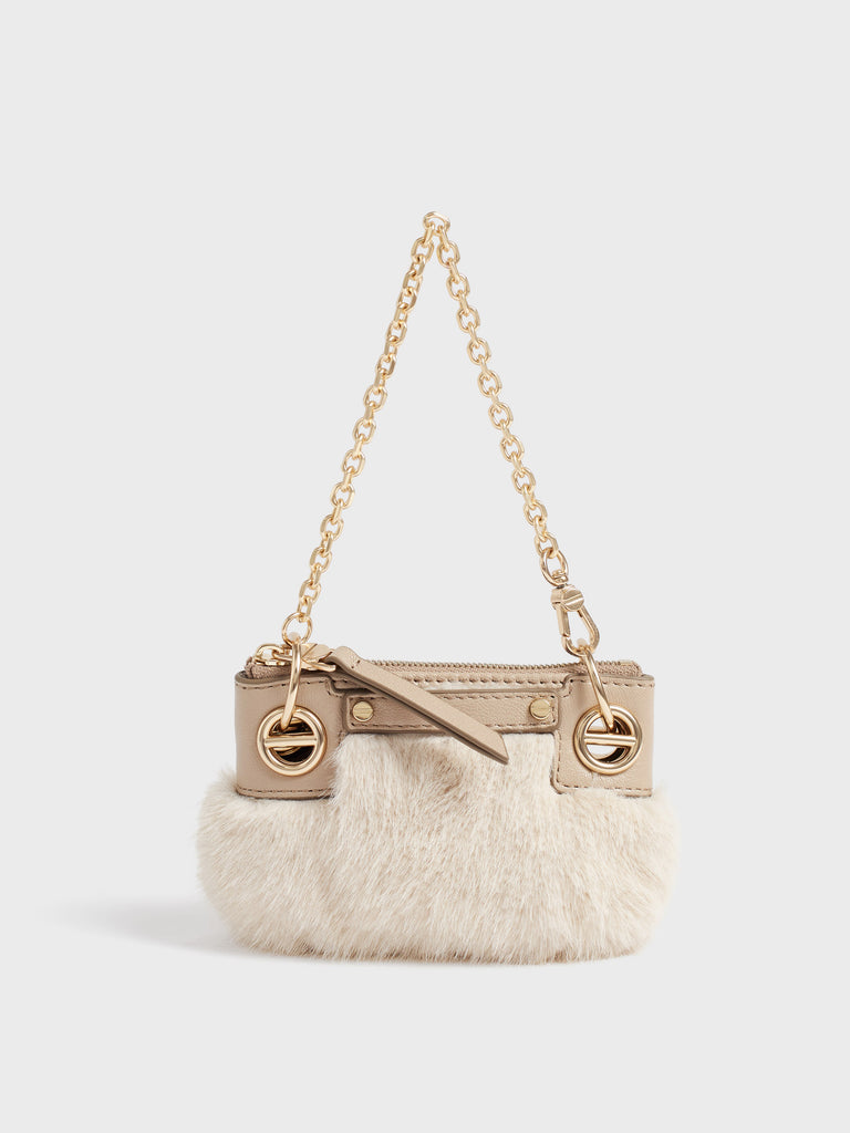 Faux Fur Keychain - CHARM LONDON - Borbonese