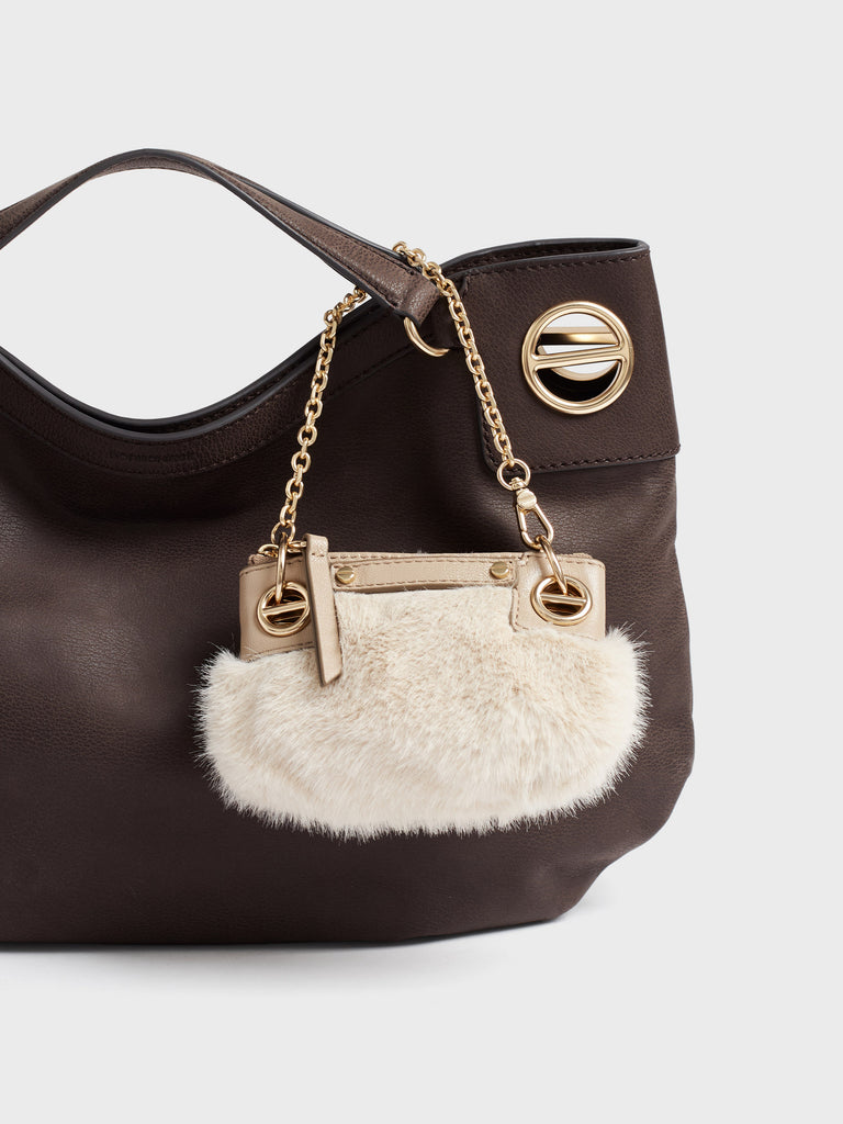 Faux Fur Keychain - CHARM LONDON - Borbonese