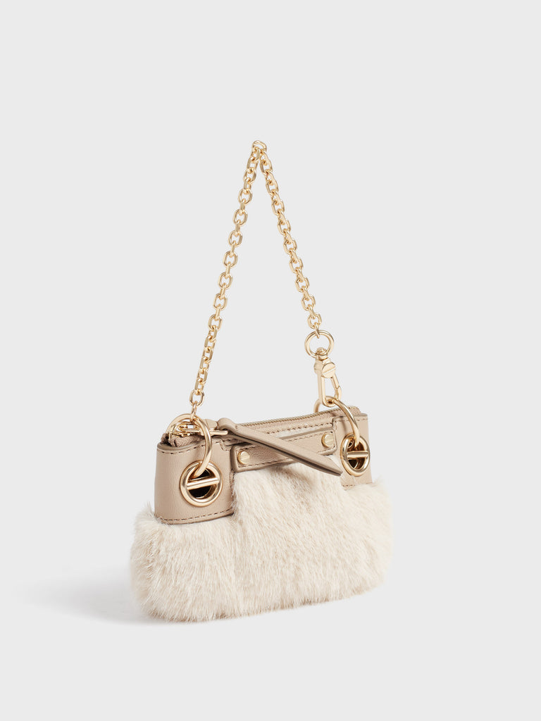 Faux Fur Keychain - CHARM LONDON - Borbonese