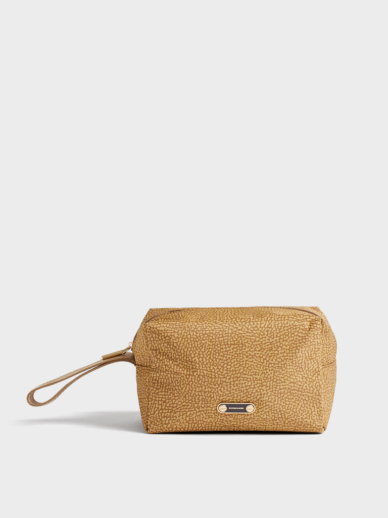 Beauty di Tessuto riciclato Op - BEAUTY CASE MEDIUM - Borbonese