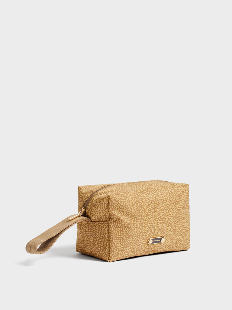 Beauty di Tessuto riciclato Op - BEAUTY CASE MEDIUM - Borbonese