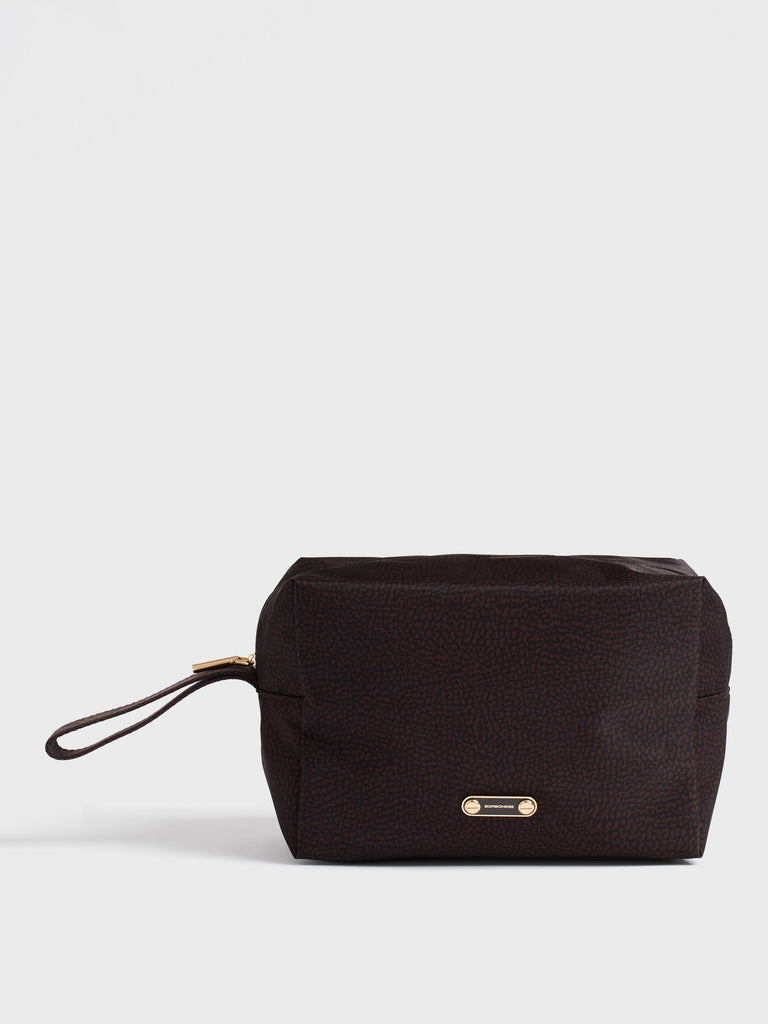 Beauty di Tessuto riciclato Op - BEAUTY CASE LARGE - Borbonese