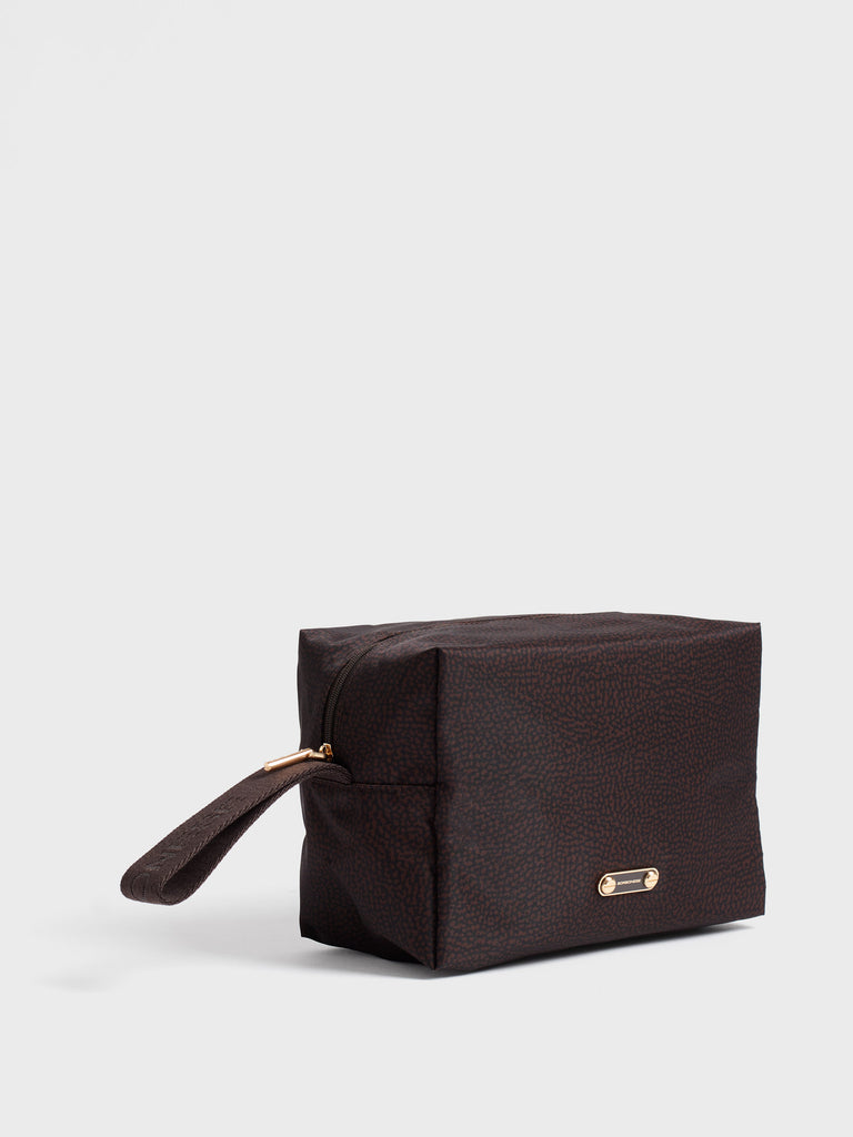 Beauty di Tessuto riciclato Op - BEAUTY CASE LARGE - Borbonese