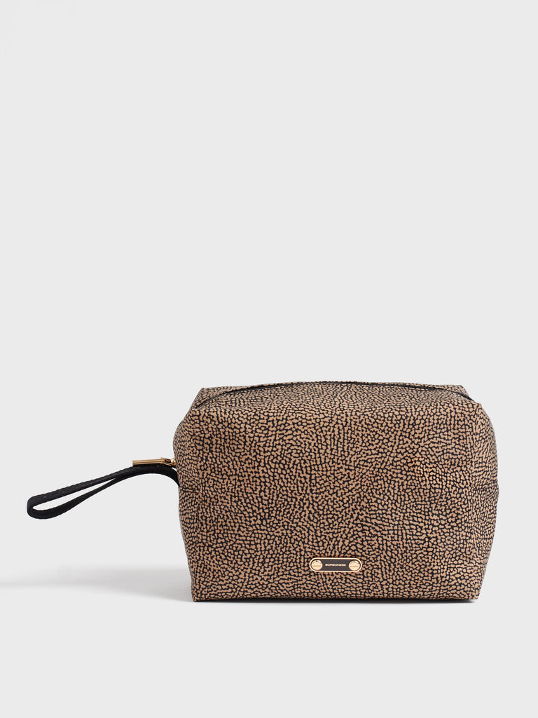 Beauty di Tessuto riciclato Op - BEAUTY CASE LARGE - Borbonese