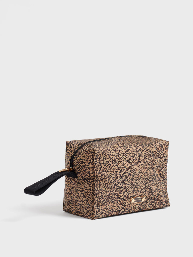 Beauty di Tessuto riciclato Op - BEAUTY CASE LARGE - Borbonese