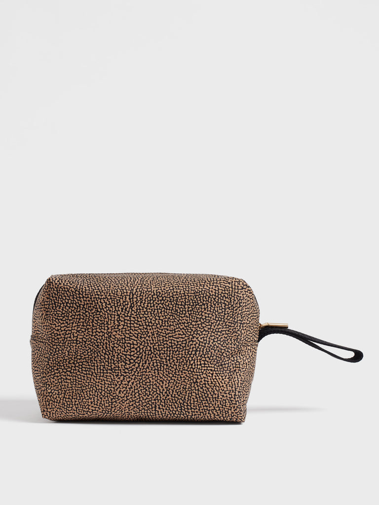 Beauty di Tessuto riciclato Op - BEAUTY CASE LARGE - Borbonese