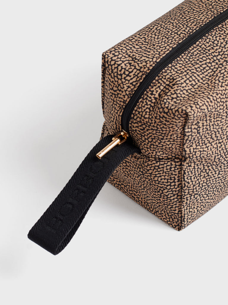 Beauty di Tessuto riciclato Op - BEAUTY CASE LARGE - Borbonese
