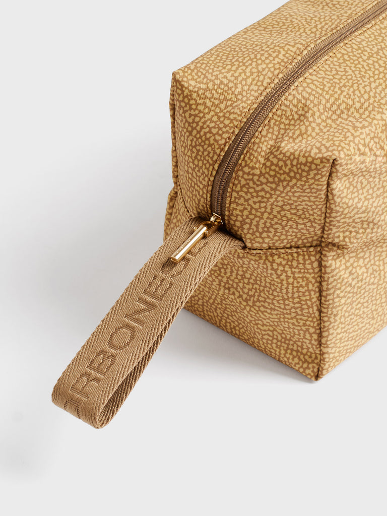 Beauty by Recycled Fabric Op - BEAUTY CASE LARGE - Borbonese