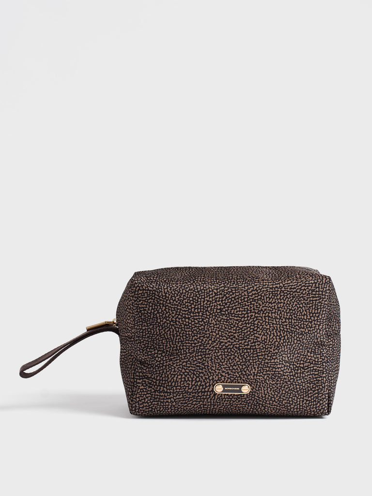 Beauty di Tessuto riciclato Op - BEAUTY CASE LARGE - Borbonese