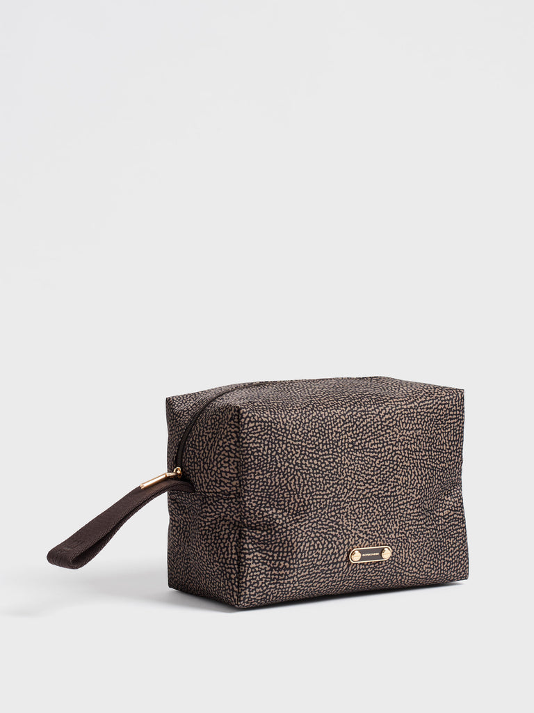 Beauty di Tessuto riciclato Op - BEAUTY CASE LARGE - Borbonese