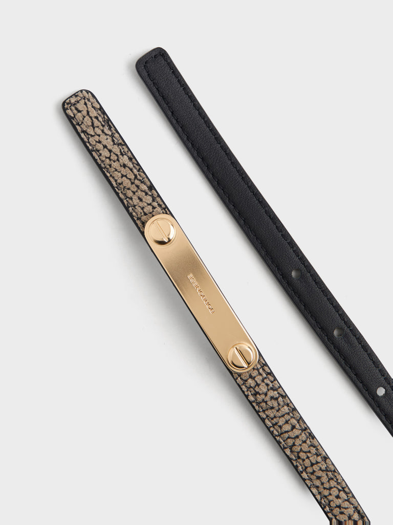 Leather Belt - BELT - Borbonese