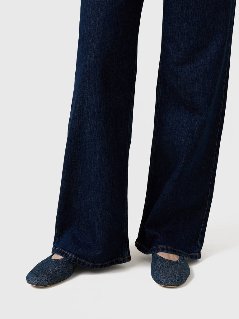 Ballerine in Tessuto denim Op - BALLERINA - Borbonese