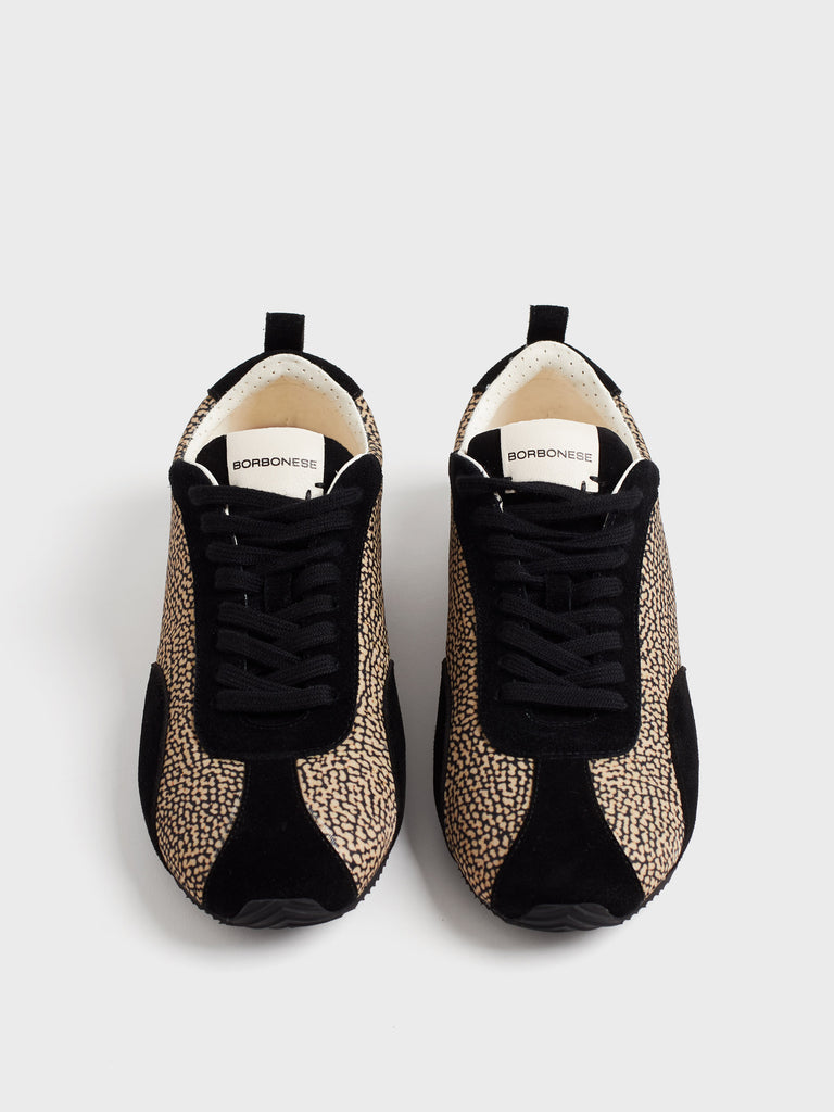 Sneakers di tessuto Op e Pelle - SNEAKERS - Borbonese