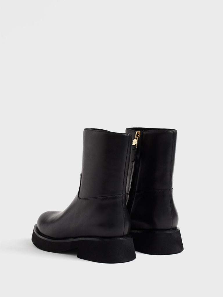 Leather Ankle Boot - ANKLE BOOTS - Borbonese