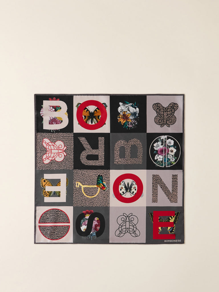 Bandana di Seta - FOULARD 50 X 50 - Borbonese