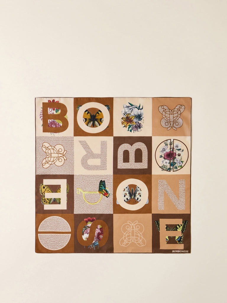 Bandana di Seta - FOULARD 50 X 50 - Borbonese