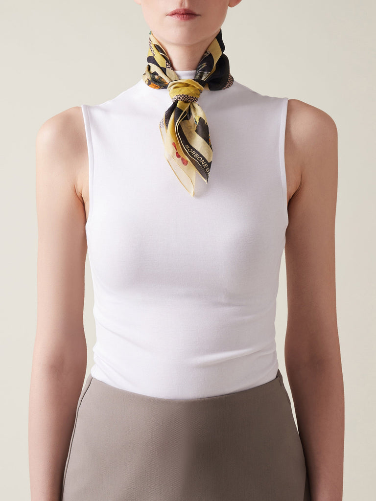 Borbonese 910600090017x14 scarf 50x50_2