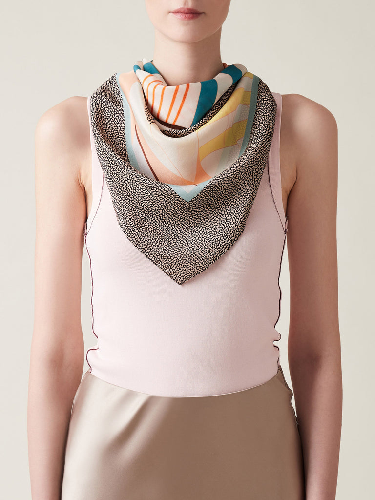 Borbonese 910600200030x77 scarf 90x90_2