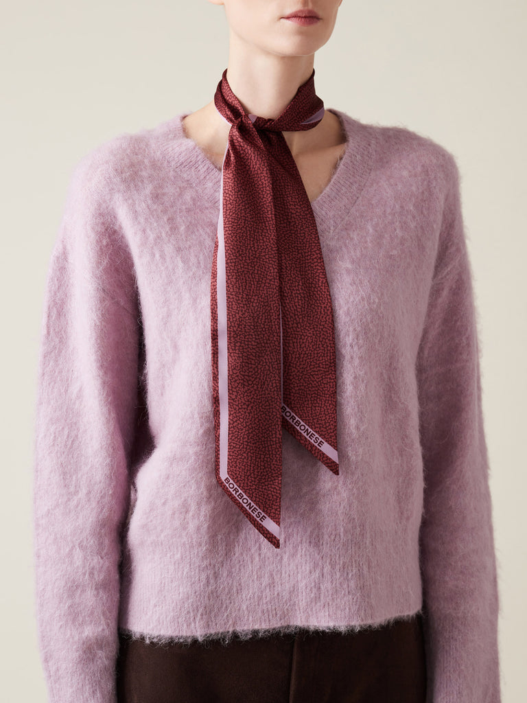 Silk-Effect Fabric Bandeau - BANDEAU - Borbonese