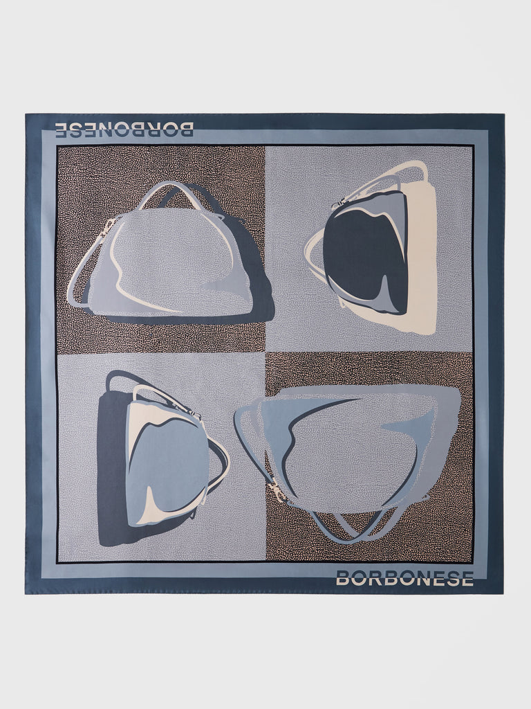 Foulard di Seta   - FOULARD  90 X 90 - Borbonese