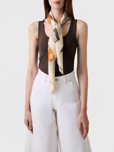 FOULARD  90 X 90 - Esclusione Gift Wrap - Borbonese