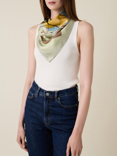 FOULARD  90 X 90 - Tessili - Borbonese