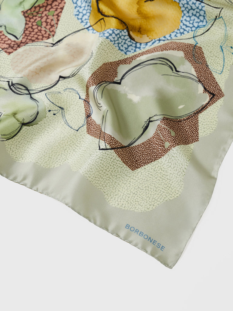 Foulard di Seta - FOULARD  90 X 90 - Borbonese