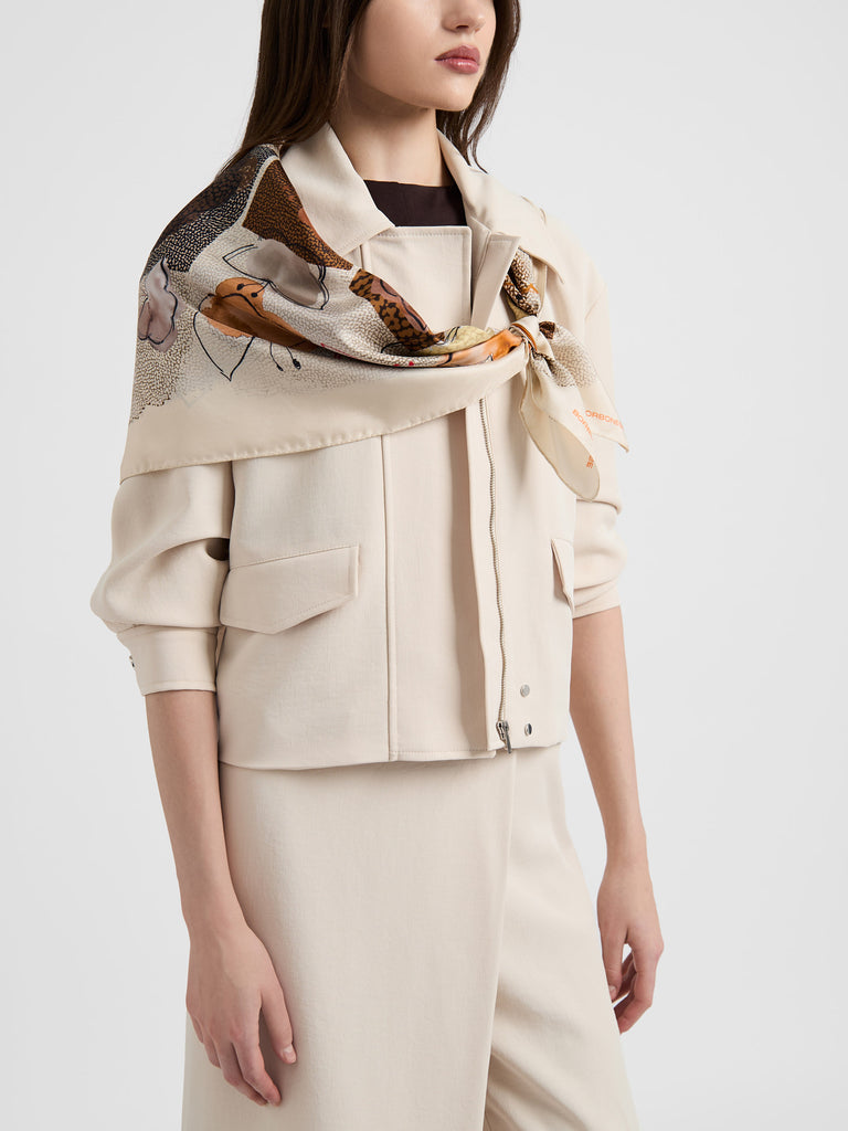 Silk scarf - SCARVES - Borbonese
