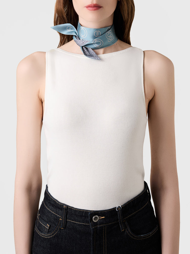 Satin-silk effect fabric Bandeau - BANDEAU - Borbonese