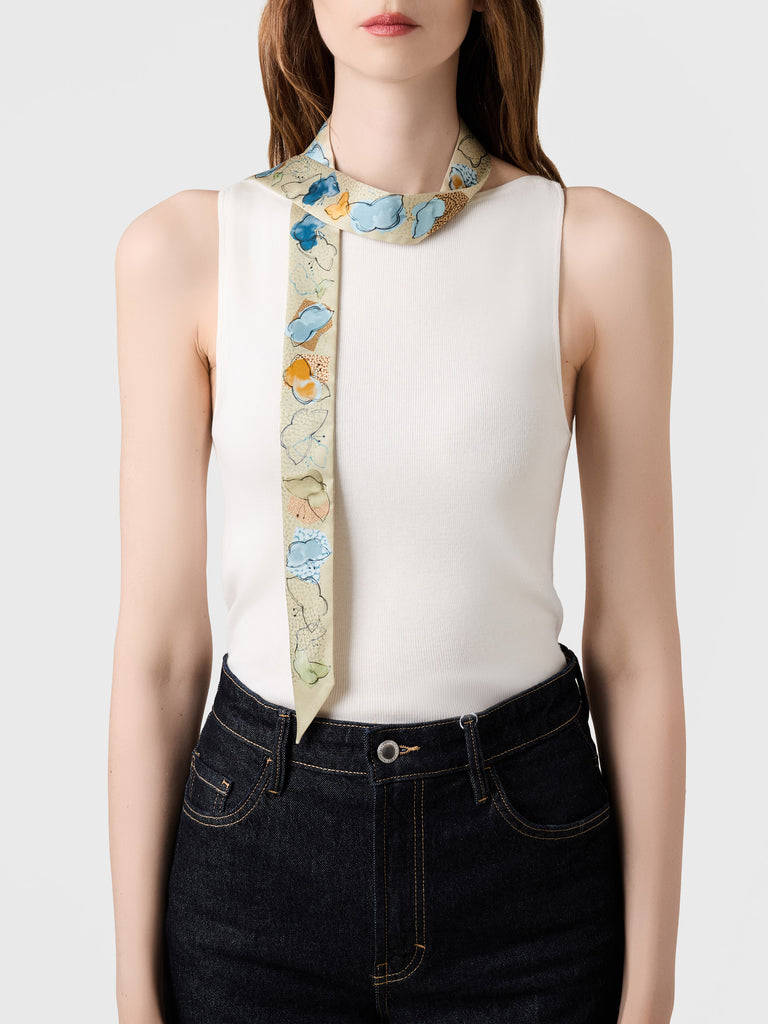 Satin-silk effect fabric Bandeau - BANDEAU - Borbonese