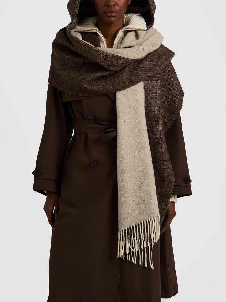 Wool blend stole - STOLE - Borbonese
