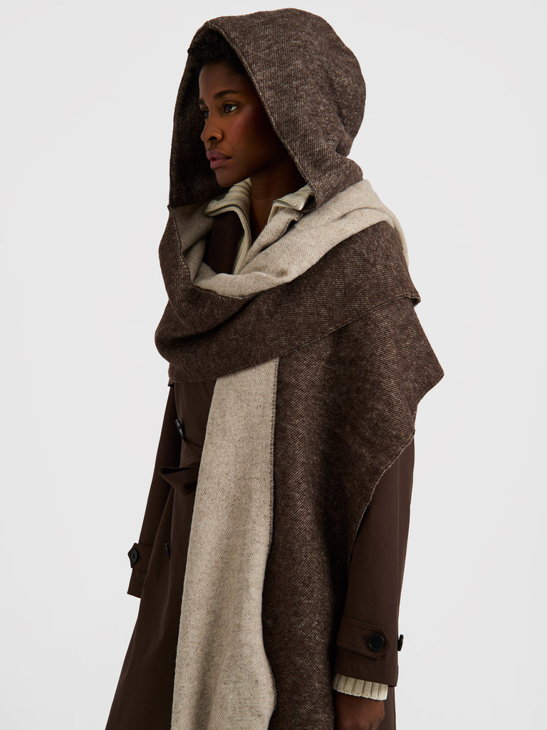 Wool blend stole - STOLE - Borbonese