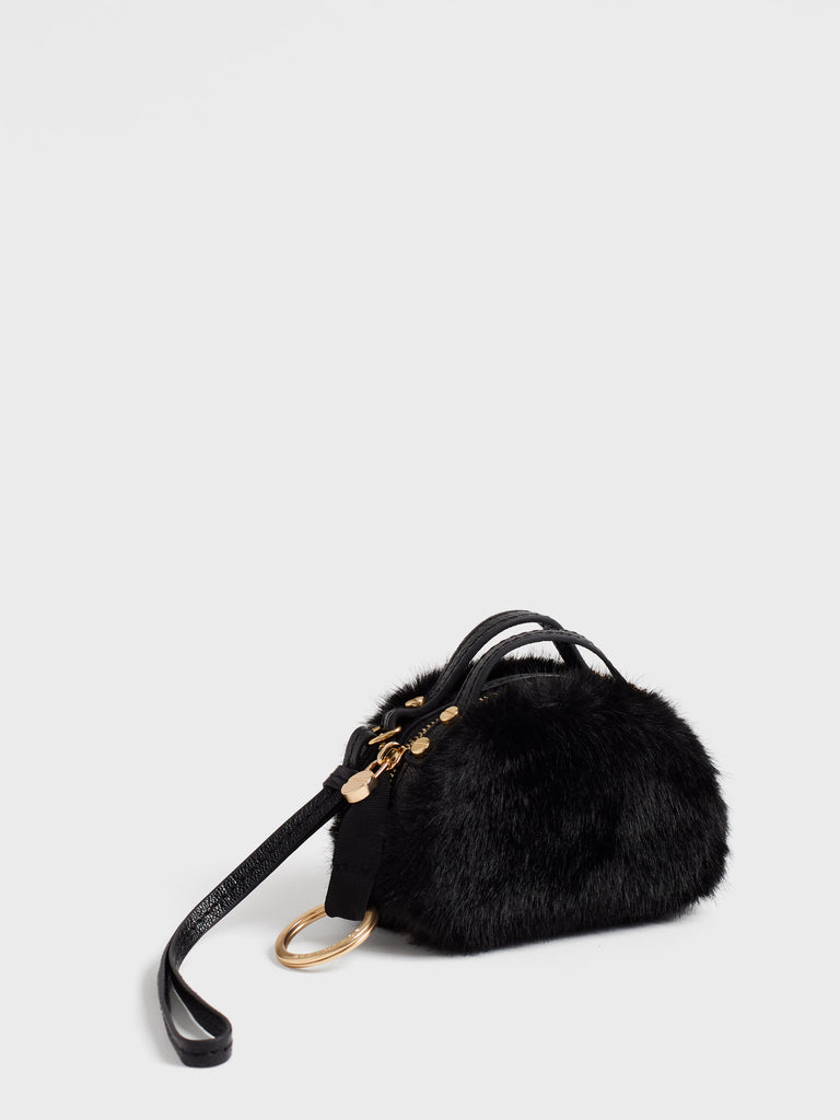 Portachiavi in Faux fur - PORTACHIAVI BAULETTO - Borbonese