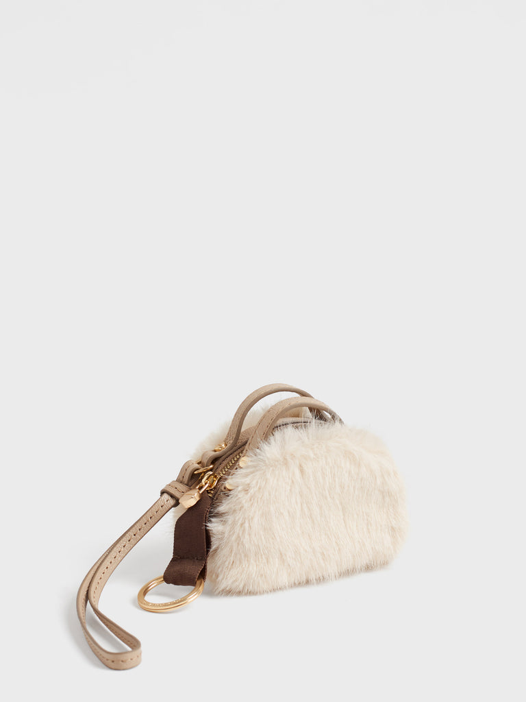 Portachiavi in Faux fur - PORTACHIAVI BAULETTO - Borbonese