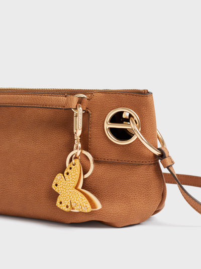 BUTTERFLY KEYCHAIN - Bag Personalization - Borbonese