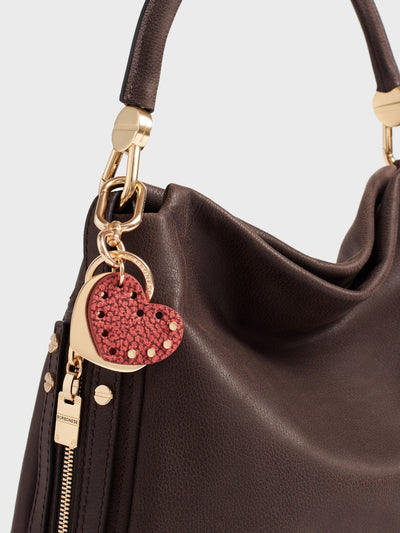 HEART KEYCHAIN - Bag Personalization - Borbonese