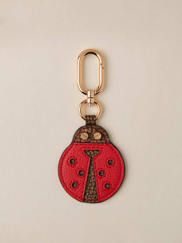 OP coated canvas leather key ring