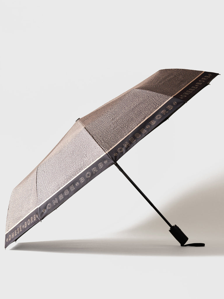 Recycled OP Fabric Umbrella - MINI OPEN CLOSE UMBRELLA - Borbonese