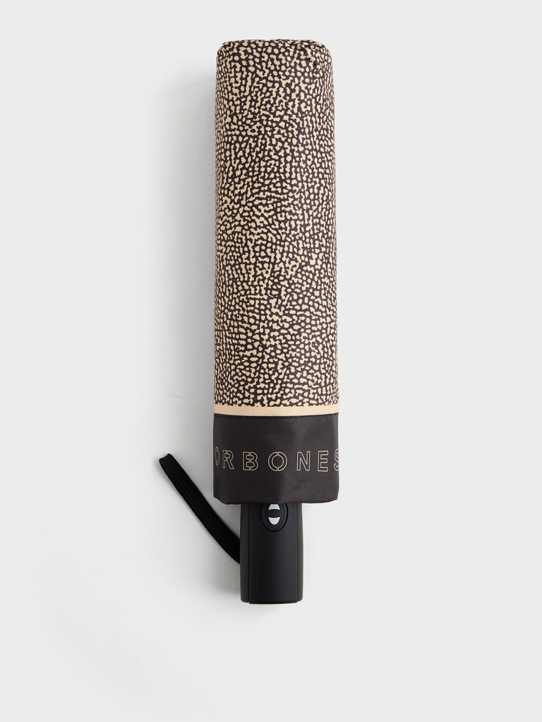 OP fabric Umbrella - MINI OPEN CLOSE UMBRELLA - Borbonese