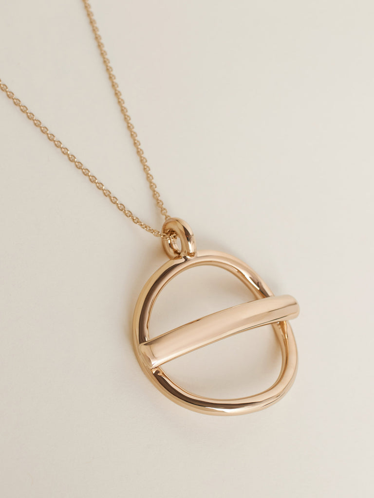 Collana in metallo con pendente - COLLANA CON PENDENTE VITE - Borbonese