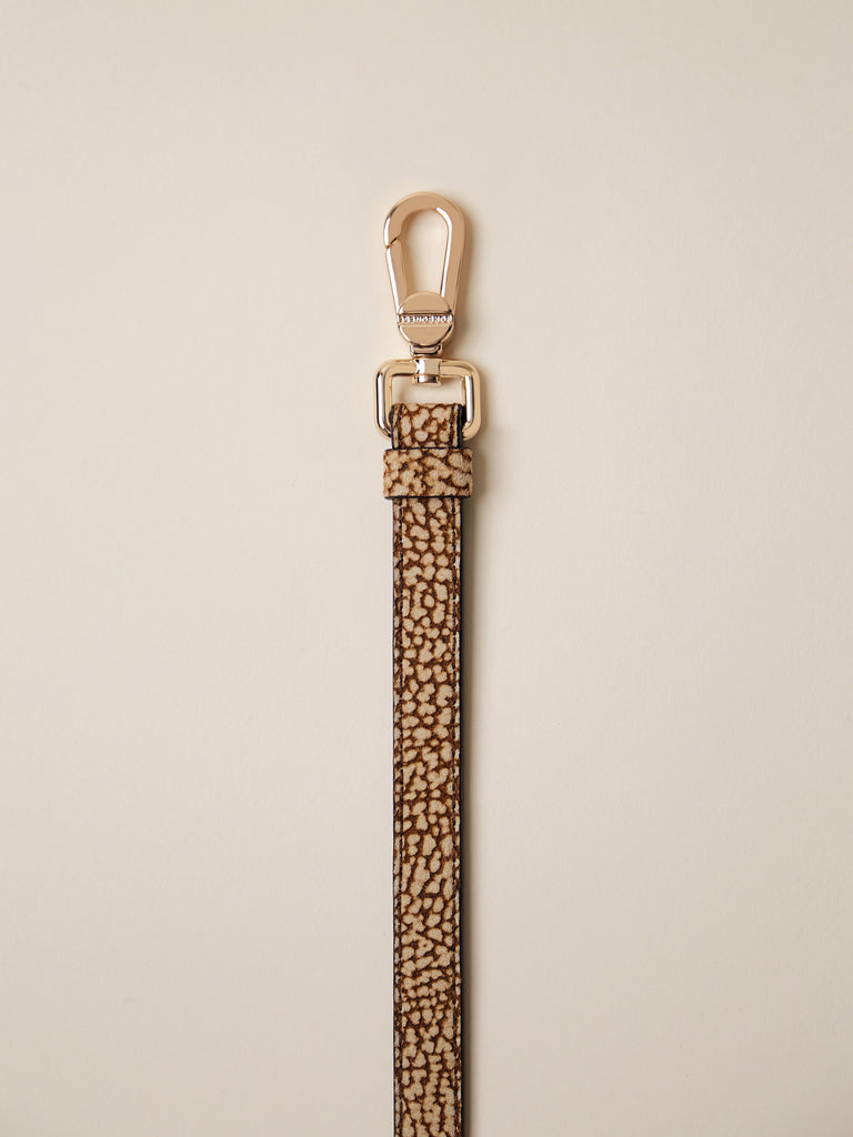 OP Printed Leather Strap - CROSSBODY STRAP - Borbonese