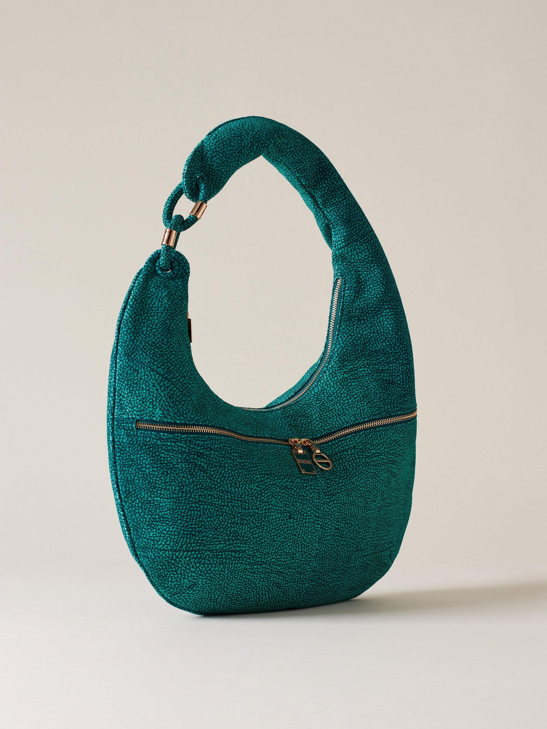 Borbonese 57 Borsa Hobo L Camoscio Op Default Title_3